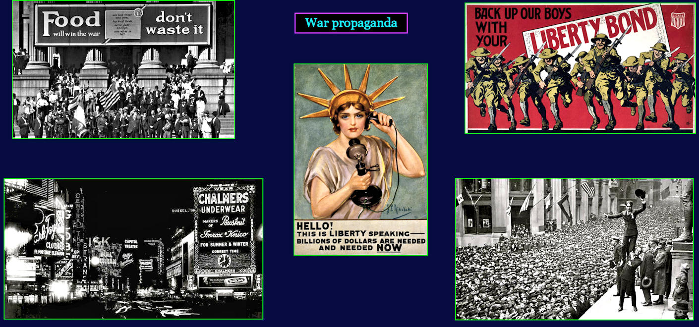 Propaganda and Victory bonds, 1917